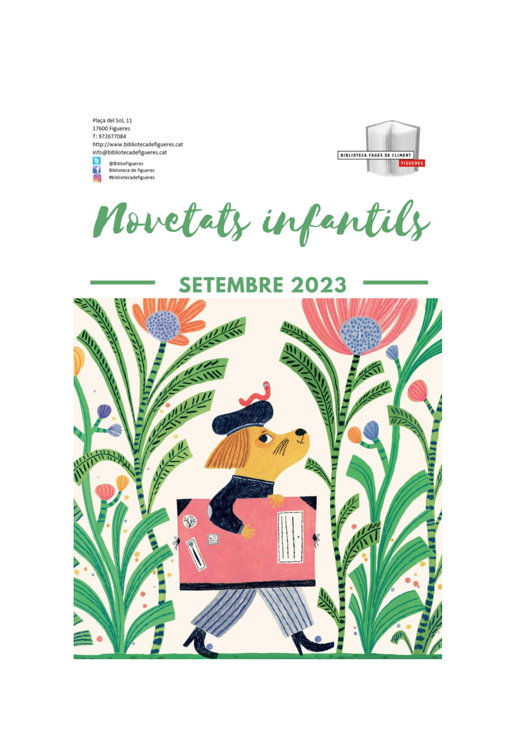 Novetats Sala Infantil - Setembre 2023