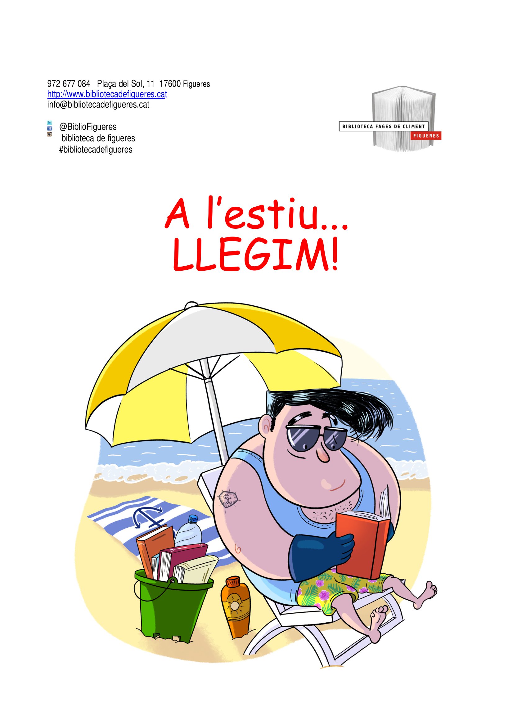 A l'estiu... llegim! - Guia estiu 2017